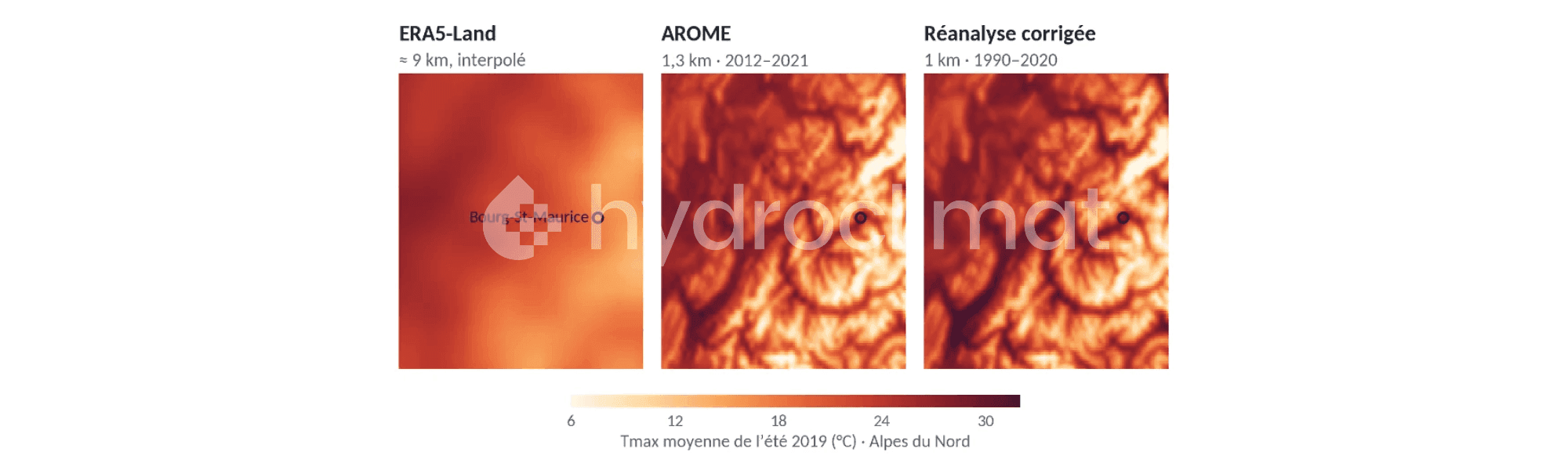 De 200 km à 1 km, quand la résolution climatique conditionne la prise de décision