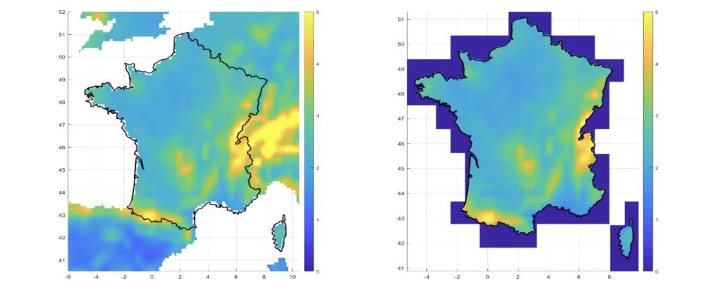 interpolation hydroclimat