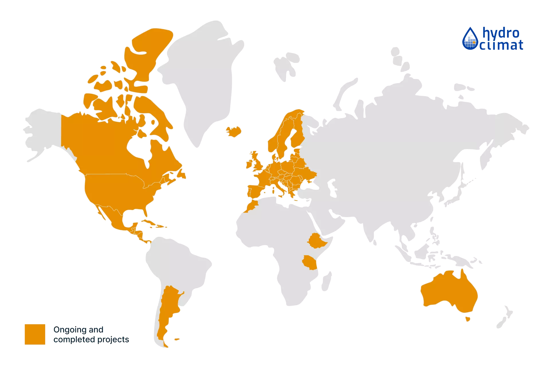 World Map Hydroclimat Action Zones